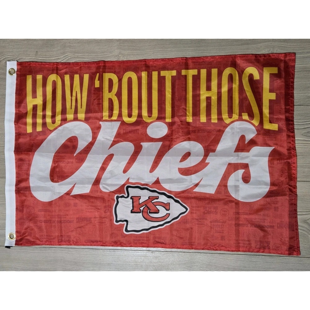Kansas City Chiefs Indoor Flag 20x30 -2025 Red Friday Flag Collectors Series #12